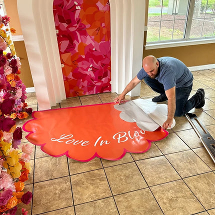 6ft Die Cut Floor Print