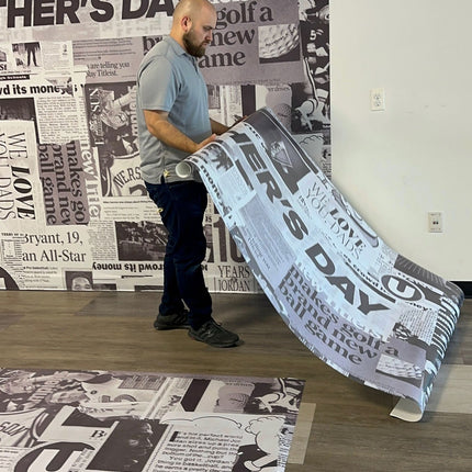 Custom Vinyl Print ( Adhesive Back)