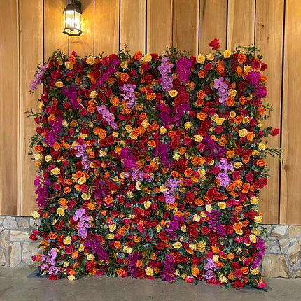 Fiesta Flower Wall 8x8- Rental