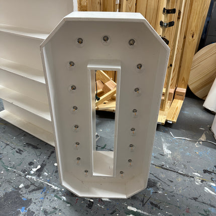 3ft zero marquee with lights