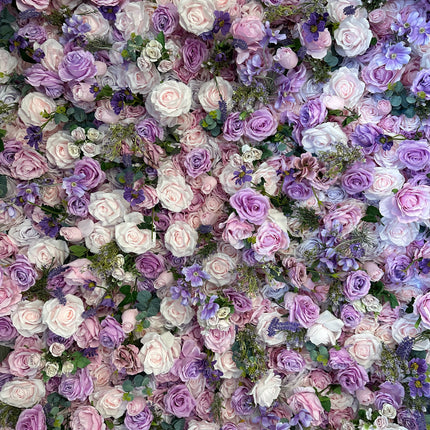 Lavender Fields Flower Wall -8x8 Rental