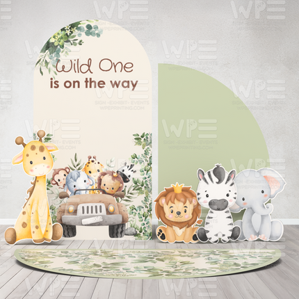 Wild One Is On The Way Safari Set I