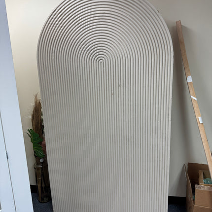 6.5x4 beige rippled wood backdrop