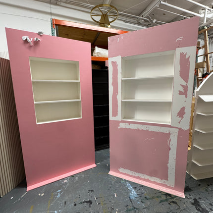8x4 shelf backdrop two available