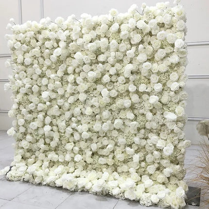 White Flower Wall 8x8- Rental