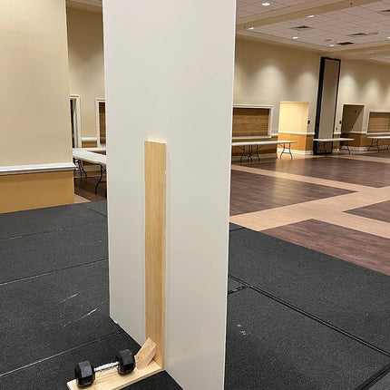 Foam backdrop Leg Support