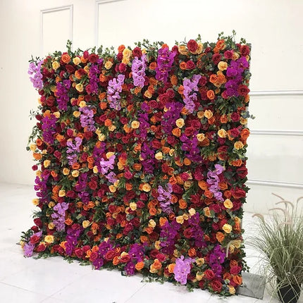 Fiesta Flower Wall 8x8- Rental