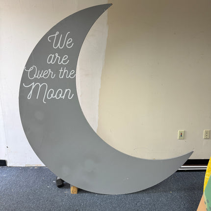 5.5 wood crescent moon backdrop