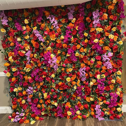 Fiesta Flower Wall 8x8- Rental