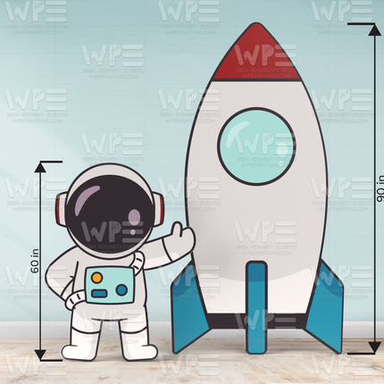 Rocket to the Stars" Backdrop