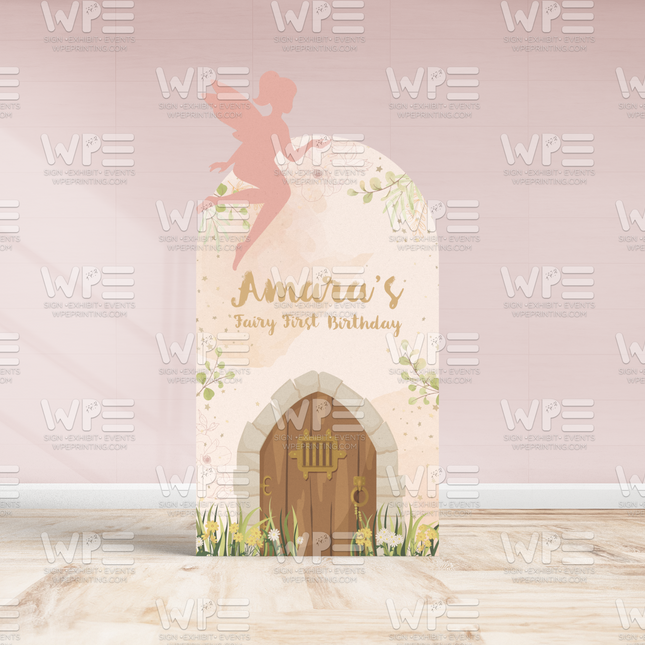 FAIRY BIRTHDAY Foamboard Backdrop