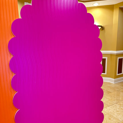 Orange and Pink Panels