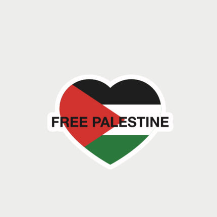 Palestine Die-Cut Waterproof Stickers