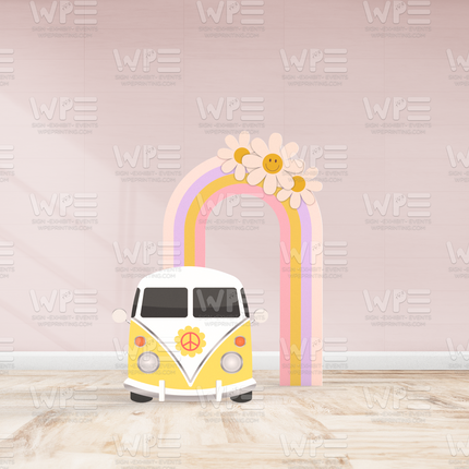 Retro Vibes 70's Backdrop Set