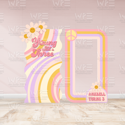 Retro Vibes 70's Backdrop Set