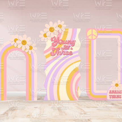 Retro Vibes 70's Backdrop Set