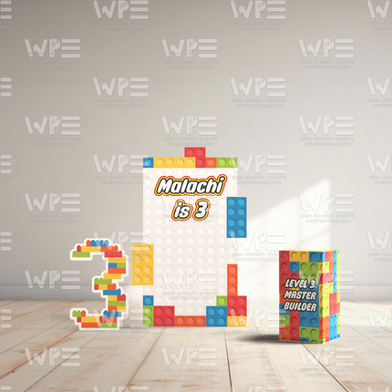 Blocks Birthday Theme