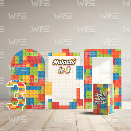 Blocks Birthday Theme