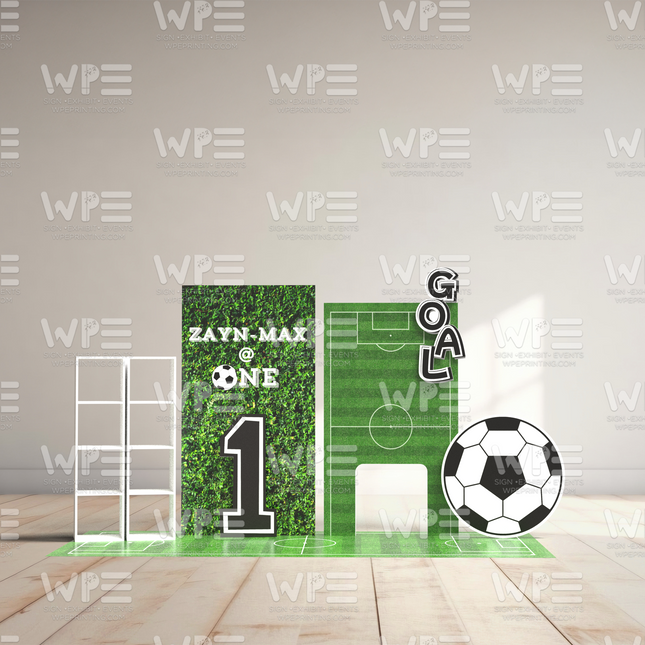 Soccer Backdrop Set