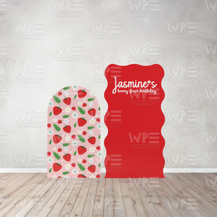Berry First Birthday Backdrops