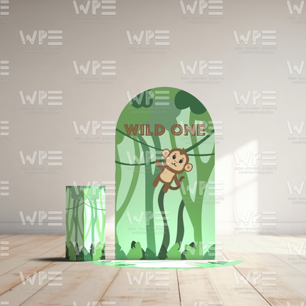 Wild One Safari-Themed Panel Set – Jungle Adventure Decor
