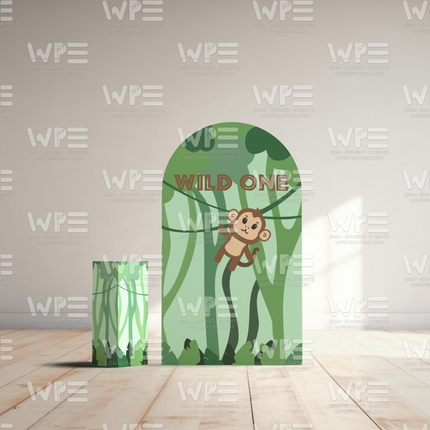 Wild One Safari-Themed Panel Set – Jungle Adventure Decor