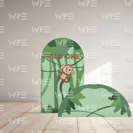 Wild One Safari-Themed Panel Set – Jungle Adventure Decor