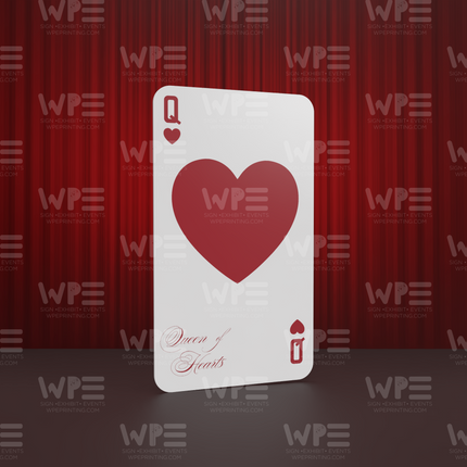 Queen of Hearts Backdrop