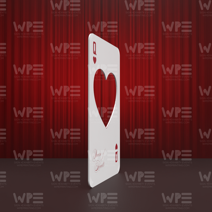 Queen of Hearts Backdrop