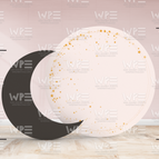 Moon & 8 DIA Circle