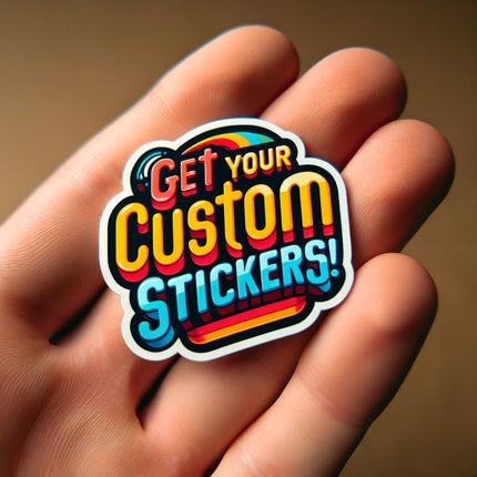 Vinyl Stickers - Permanent Adhesive