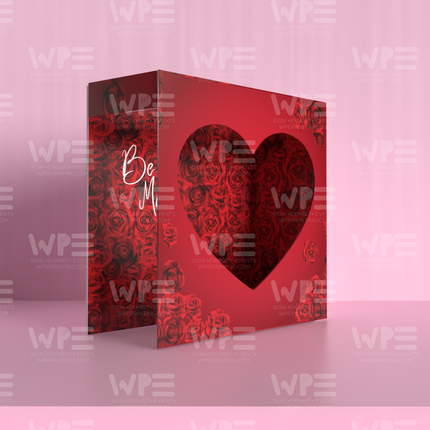 Valentine’s Day Magazine Booth 3D Prop