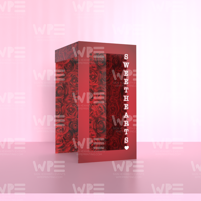 Valentine’s Day Photo Booth 3D Prop